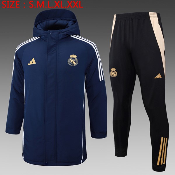 Abrigo Real Madrid Conjunto Completo 2024/25 Azul